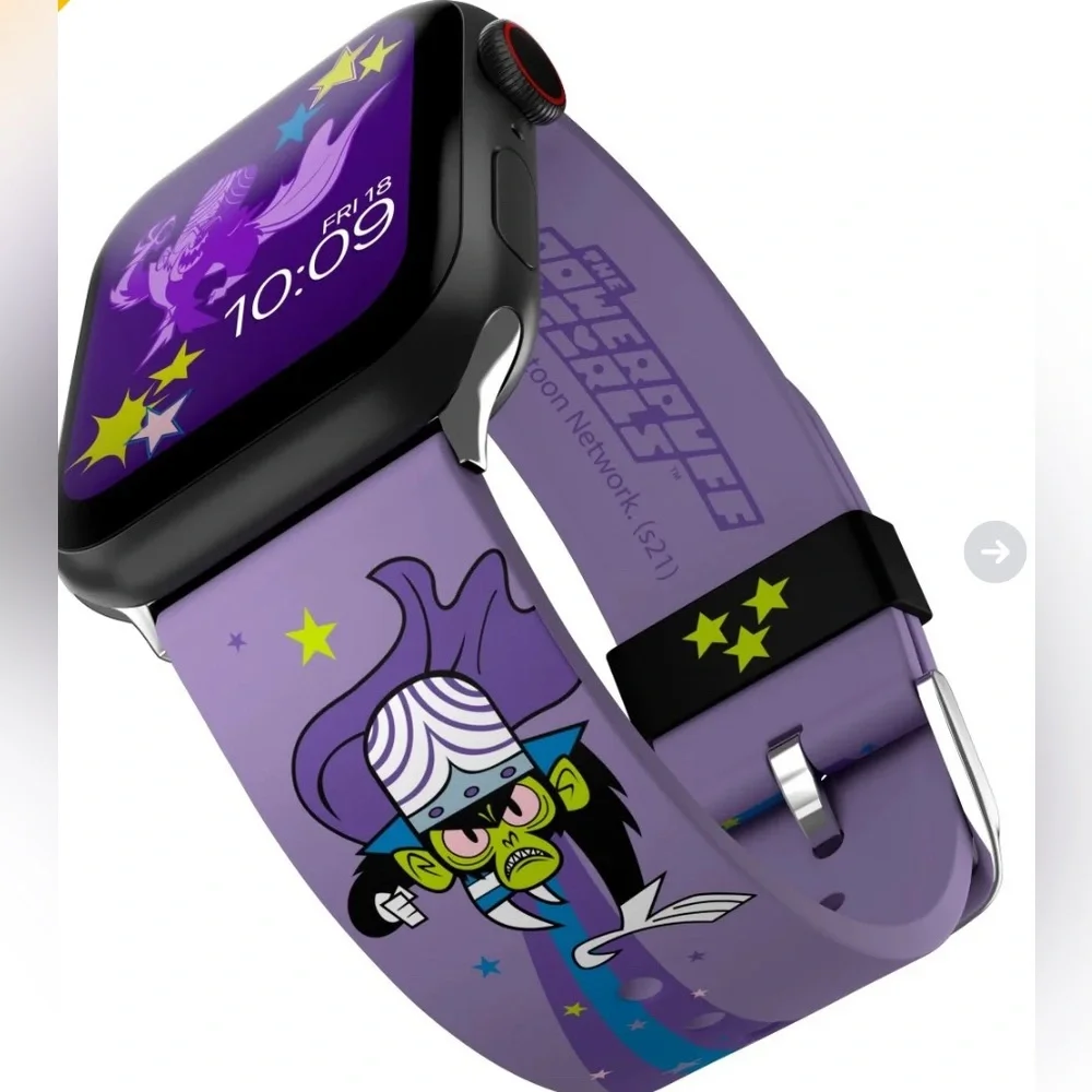 Powerpuff Girls Evil Mojo Jojo Apple Smartwatch Band - Picture 10 of 13